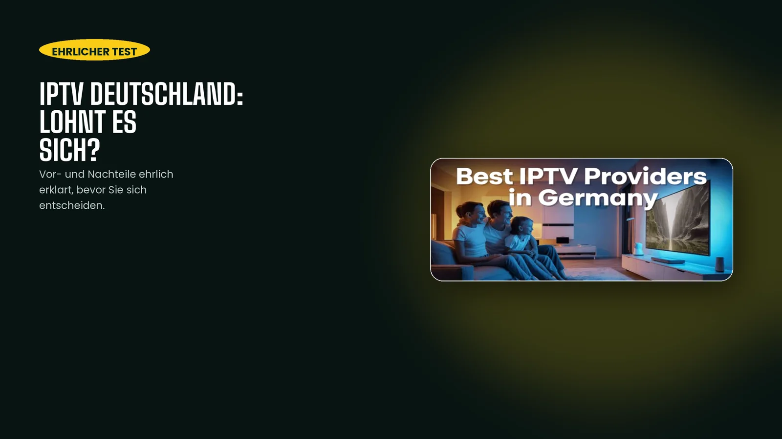 IPTV Erfahrungen 2026: Was Nutzer sagen