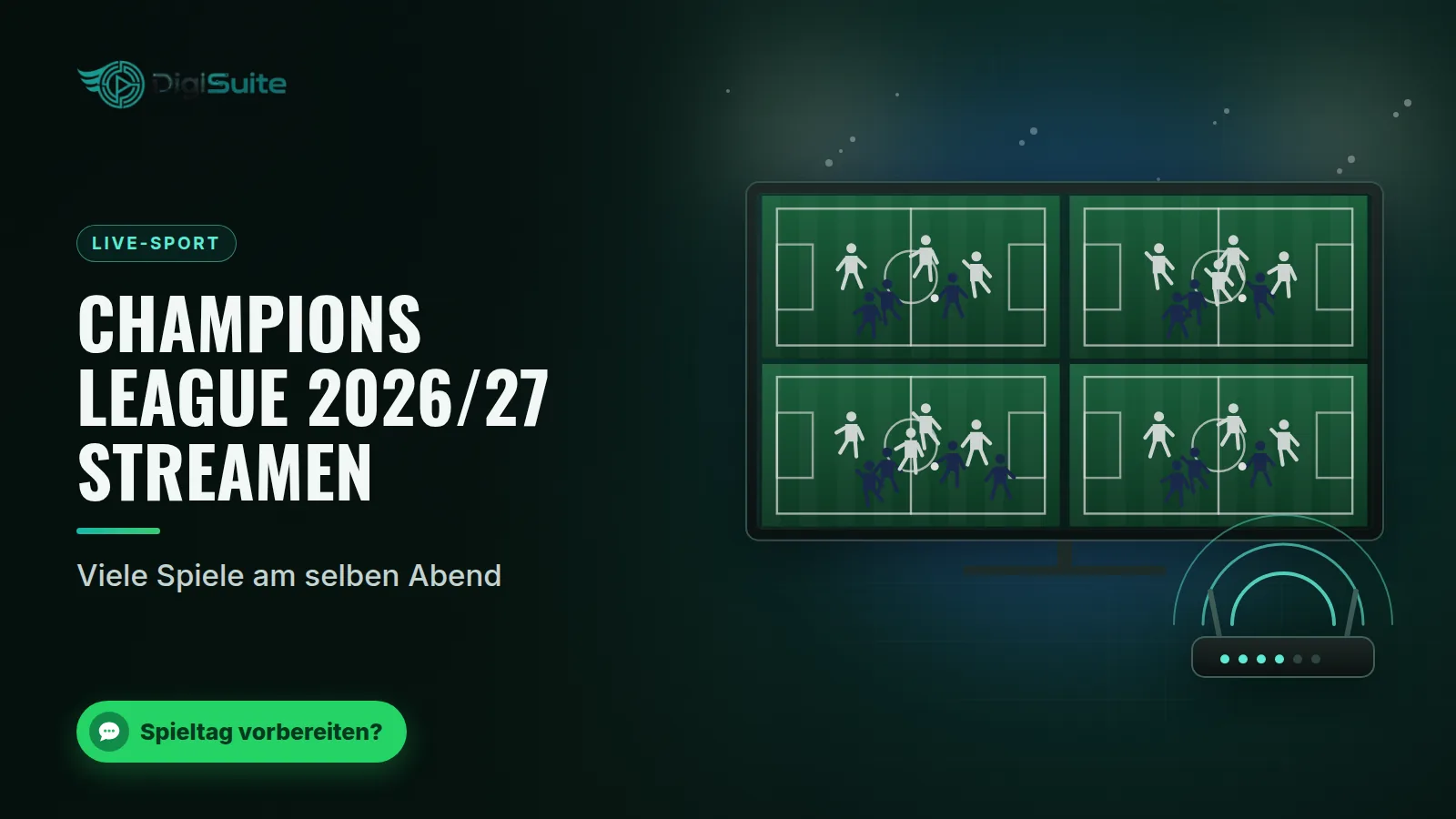 Champions League 2026/27 streamen: Viele Spiele am selben Abend