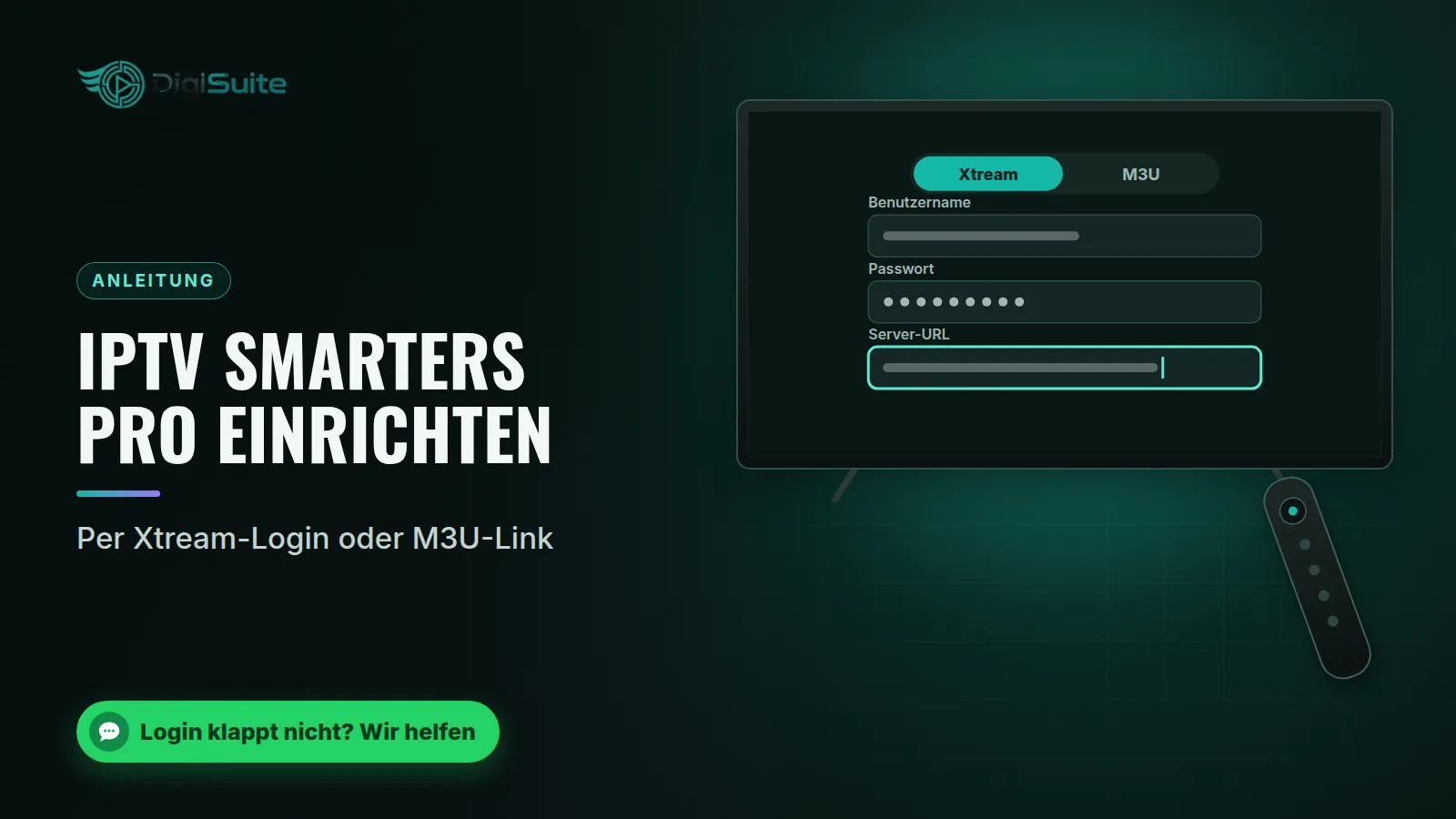 IPTV Smarters Pro einrichten: Per Xtream-Login oder M3U-Link