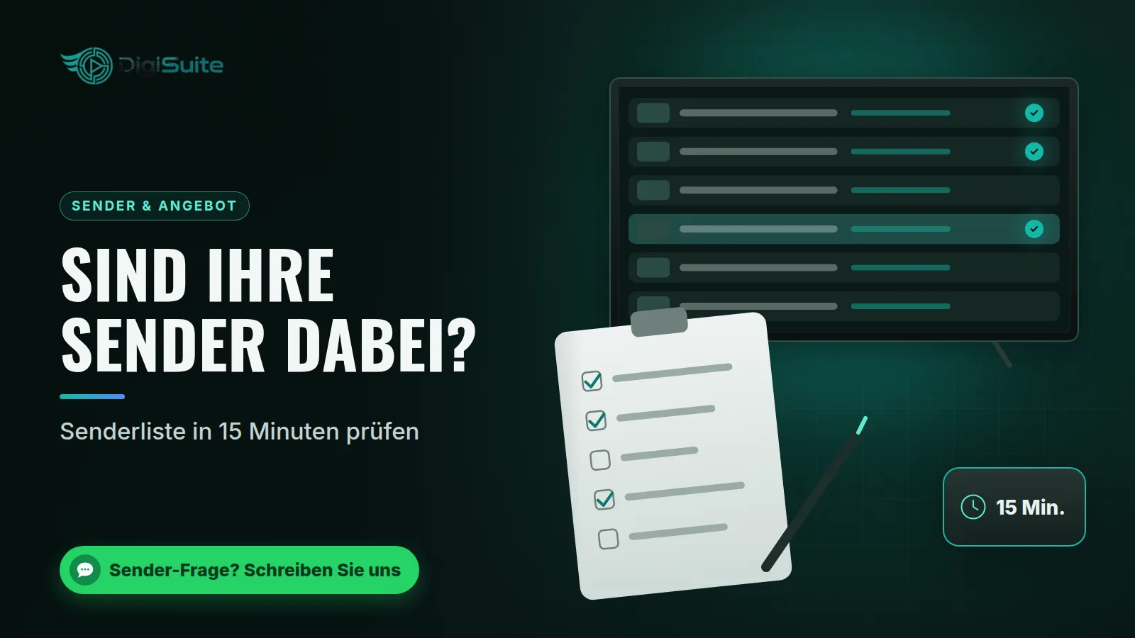 Mann schaut am Esstisch auf ein Tablet, daneben ein Notizbuch