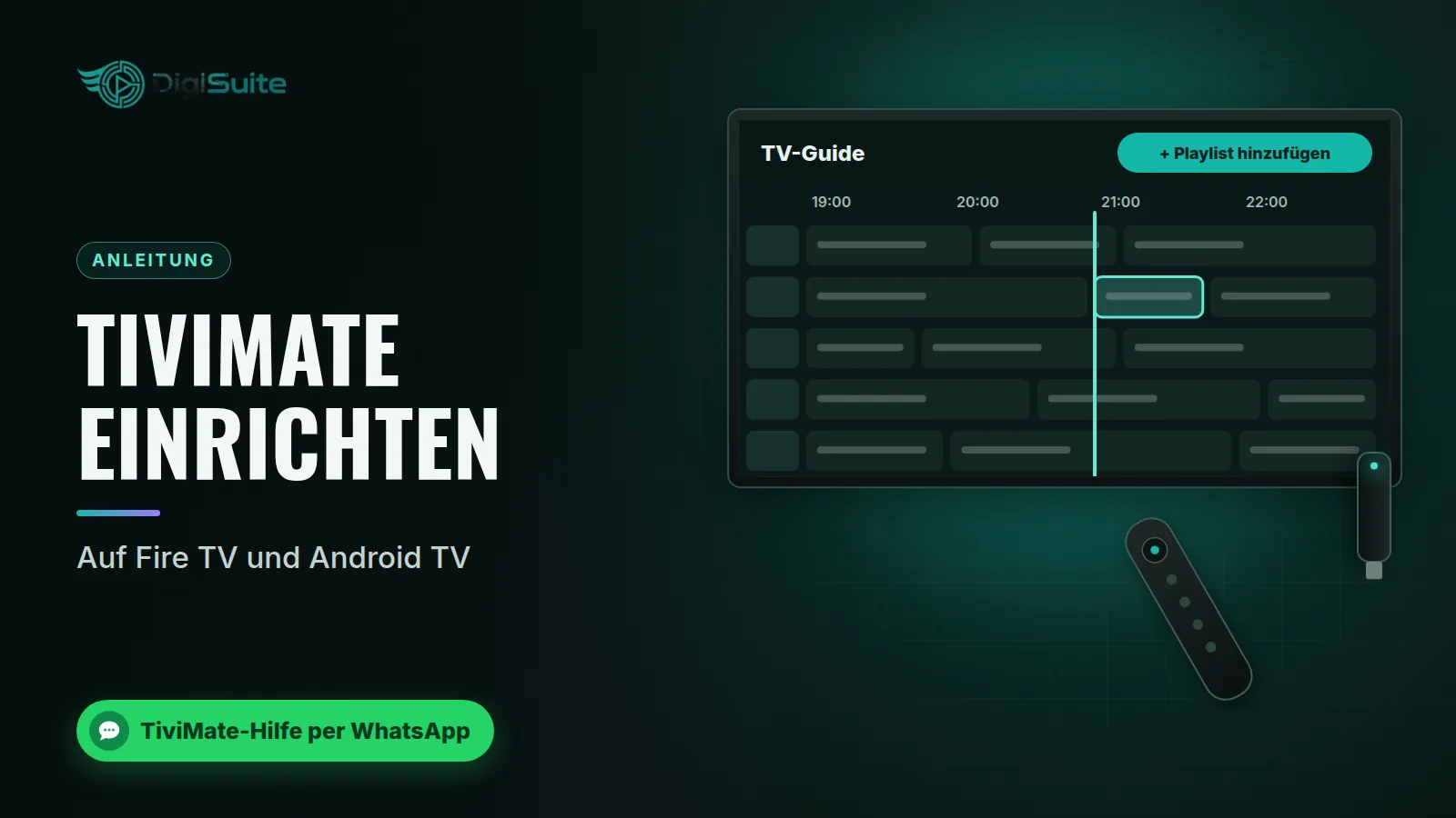 TiviMate einrichten: Auf Fire TV und Android TV